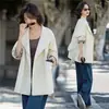 Nuevo Gabardina de Moda de Longitud Media para Mujer Otoño 2026