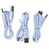 Cabo de Carregamento USB 0,8m Branco Cabo de Carregamento de Cabeça Redonda Huanbao Garfo de Afinação Branco 35135 Cabo de Carregamento de Luminária de Mesa