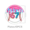 Decorações Populares da Amazon para Festas Temáticas Seis Sete, Montagem de Atmosfera de Aniversário, Utensílios de Mesa, Faixas de Aniversário, Balões