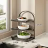Estantes de almacenamiento a ambos lados de la campana extractora, estante de cocina multifuncional, estante multifuncional de pared para ollas y especias
