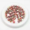 Ding Yi Luna Fría degradado dos colores oro cuentas redondas cuentas K12 cuentas sueltas pulsera diy cadena de teléfono móvil material accesorios de joyería