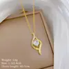 [Acero de Titanio] Cobre Microincrustado Lujo Ligero de Moda Personalidad Elegante Collar Completamente Diamantado para Mujer Cadena Versátil para Clavícula Acero de Titanio
