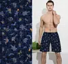 Shorts de Praia Masculino de Secagem Rápida, Adequado para Atividades Aquáticas, Disponível em Várias Cores, Comprimento de Cinco Pontos, Ideal para Férias de Verão ao Ar Livre