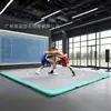 Colchonete Inflável de Luta Livre, Colchonete de Treinamento de Luta Livre com Almofada de Ar, Colchonete de Judô, Colchonete Inflável de Ginástica Elástica, Colchonete de Taekwondo