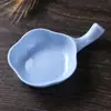 Venda Direta da Fábrica Prato de Tempero com Alça, Prato de Tempero para Molho e Vinagre de Palha de Trigo, Prato de Tempero para Panela Quente, Suporte para Prato de Molho de Soja