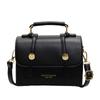 Bolsa Quadrada Pequena de Mão na Moda Feminina Estilo Coreano Ins Bolsa de Ombro de Alta Qualidade na Moda 2025 Nicho Retrô Casual Bolsa Feminina