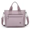 Bolso bandolera multicapa ligero para mujer, bolso de hombro de nailon resistente al agua de gran capacidad, bolso para mamá de tela Oxford para el trabajo