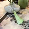 Venda Direta de Fábrica 8cm Sino Tampa Pingente de Borla Sachê Nó Chinês Leque Borla Acessório Broche Hanfu