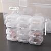 Caja de Transporte de Viaje para Medicamentos Mini para el Hogar Caja de Almacenamiento Antioxidante para Joyería Pequeña Caja de Almacenamiento para Aretes y Collares