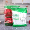 Mantel desechable impermeable y a prueba de aceite para puestos de comida, mantel de banquete rojo y blanco, mantel desechable grueso, ampliado, elástico