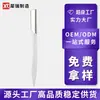 Recortador de cejas Xirui de mango recto, antiarañazos, rastrillo de cejas portátil, herramienta para principiantes, afilado con red protectora de seguridad