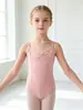 Camisola para Exame de Arte Transfronteiriço, Fantasia de Dança Infantil, Collant 100% Algodão para Meninas, Roupa de Treino Infantil, Roupa para Exame, Roupa de Ginástica