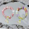 Nuevo Pulsera de Cerámica Jingdezhen China Pulsera de Esmalte Puesto del Mercado Nocturno Lugar Escénico Puesto Pulsera de Perlas para Pareja Venta al por Mayor