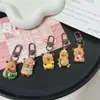 2024 nuevo lindo llavero de kappibala colgante juguetón de capibara pequeño colgante de estudiante de dibujos animados para mochila escolar