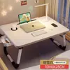 Mesa Pequeña para Cama para Oficina en Casa, Escritorio Plegable para Escribir, Mesa Simple para Laptop para Residencias Universitarias