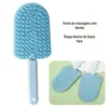 Pente para Cães e Gatos para Desembaraçar e Remover Pelos Soltos, Pente Autolimpante para Pets, Pente Especial para Pets com Massagem e Remoção de Pelos