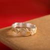 El carácter pie de plata plata 9999 moda calco zorro de nueve colas dorado pulsera de flor de cerezo damas nicho todo-partido pulsera abierta