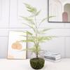 Plantas de Helecho Artificial de Interior para Decoración de Sala de Estar, Decoración del Hogar, Vegetación de Helecho Persa, Césped Artificial Persa