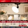 Foco LED de riel de luz difusa para tiendas de ropa y salas de transmisión en vivo, sin deslumbramiento, iluminación comercial ultrabrillante, luz suplementaria montada en riel