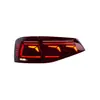 Para Volkswagen Sagitar 2015-18 Ensamblaje de Luz Trasera LED Modificado Luz de Circulación Señalador Secuencial Luz de Freno