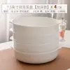 Bol de Hueso Doble Asa Bol para Cocinar al Vapor Bol para Fideos Horno de Microondas Horno de Cocción Bol para Freidora de Aire Bol de Sopa Doble Asa Hogareño
