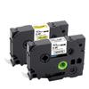 Adequado para Fita de Etiqueta Termoencolhível Brother Hs631 Amarelo Hs231 Branco Pt-D210/E115B
