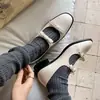 Zapatos Mary Jane Blancos Dulces y Juveniles con Doble Moño, Nuevo Estilo College Británico de Punta Redonda, Adecuados para Combinar con Faldas, Zapatos de Cuero para Mujer