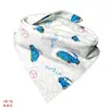 Bandana de Algodón Sarga para Perro Mascota Estilo de Atar Babero Infantil Bufanda para Cabeza de Bebé Empaquetado Individualmente