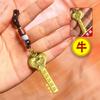 Metal de Aleación de Zinc Oro Biblioteca Doce Zodiaco Oro Llavero Colgante Llavero para Llaves de Coche Regalo Personalizado