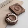 Soporte de Exhibición de Pulseras de Madera Maciza, Bandeja de Almacenamiento de Joyería, Bandeja de Exhibición de Pulseras y Joyería, Bandeja de Diseño para Fotografía