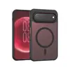 Funda magnética con tacto de piel apta para el teléfono Huawei Pura X View 5G, protección magnética semitransparente mate con tacto de piel