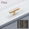 Okali Simple Dorado Lujo Accesible Manija de Cajón de Gabinete Europeo Cocina Zapatero Manija Puerta de Armario