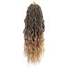 Fibra Química Trenzas Sucias Reina Ghana Locs Diosa Gitana Cabello Trenzas Africanas Peluca de Crochet