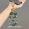 [Sonho de Borboleta Roxa] Corrente de Celular com Contas de Borboleta Roxa de Luxo Leve, Elegante de Indústria Pesada, Pingente de Bolsa Moderno e Versátil