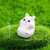 Figuritas de conejitos en miniatura, adorables, para crear encantadores microlandschafes, jardinería y decoraciones de bricolaje