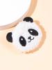 Bordado bonito de pelúcia cabeça de castor pequeno peixe panda árvore de Natal acessórios bolsa de boneca lenço acessórios de cabelo lote