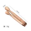 Acero Inoxidable 304 Clip para Hielo de Rosa Clip para Hielo Clip para Azúcar Clip Pequeño para Hielo Clip para Cubitera Pinzas para Hielo