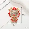 2024 Nuevos Accesorios de Joyería para Bebés Dragón Lindos Año del Dragón Buena Suerte Festivo de Año Nuevo Zodiaco Año Joyería de Aleación de Zinc