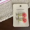 Presilha de Cabelo Flor de Renda Doce para Crianças, Grampo, Presilha Lateral, Presilha para Franja