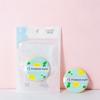 LMLTOP Borla de polvo pequeña con cojín de aire y fruta fresca, húmeda y seca, sin látex, para maquillaje facial, A80089