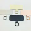 Empaque para Teléfono Móvil Clip Duro de Acero Inoxidable Correa para Teléfono Móvil Parche Universal Antiperdida Pieza de Conexión Metálica