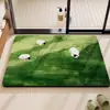 Alfombrilla Absorbente Creativa de Dibujos Animados para Baño, Alfombrilla Antideslizante para Pies, Césped Oveja Diatomeas Barro Cojín Suave Alfombra para Puerta de Baño