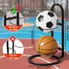 [Fabricante] Canasta de Baloncesto Móvil Estante de Almacenamiento de Baloncesto Canasta de Baloncesto Fútbol Voleibol Estante de Almacenamiento de Baloncesto Canasta Infantil