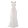 Europeo y Americano Comercio Exterior Amazon AliExpress wish nuevo vestido largo de noche de boda de chifón de encaje rosa con cuentas