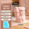 Molde de Silicona de Yeso de León de Piedra para Difusor, Molde Blanco de Animal de Dibujos Animados, Forma de Muñeco Pequeño Estilo Chino 3D para Bricolaje