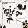 Galhos secos de Halloween temáticos de preto para decoração de eventos transfronteiriços, pequenas árvores, adereços de decoração de locais, decoração de lareira para casa, decorações para o Festival dos Fantasmas