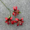 Flores de Lirio Simuladas, Flores Artificiales, Materiales para Manualidades, Ramos de Flores Falsas, Productos Transfronterizos de Amazon, Flores para Bodas al por Mayor, Lirios