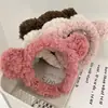 Orejas de Oso Lindas Peluche Tocado Aro para el Cabello Aro para Lavarse la Cara de Mujer Clips para el Cabello Populares en Internet Diadema Flequillo Accesorios para el Cabello Coletas