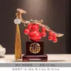 Atacado Novo Estilo Chinês Paz e Riqueza Maçã Pequenos Enfeites Sala de Estar Gabinete de TV Gabinete de Vinho Artesanato de Decoração Presentes de Inauguração
