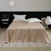 Sábana de Cama de Algodón de Fibra Larga de Alta Gama de Xinjiang, Pieza Única, Algodón Puro, Hilo 100, Algodón 100%, Cama Individual/Doble, Funda de Edredón Gruesa de Satén, Juego de Tres Piezas